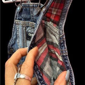 Osh Kosh infant overalls lined-boy